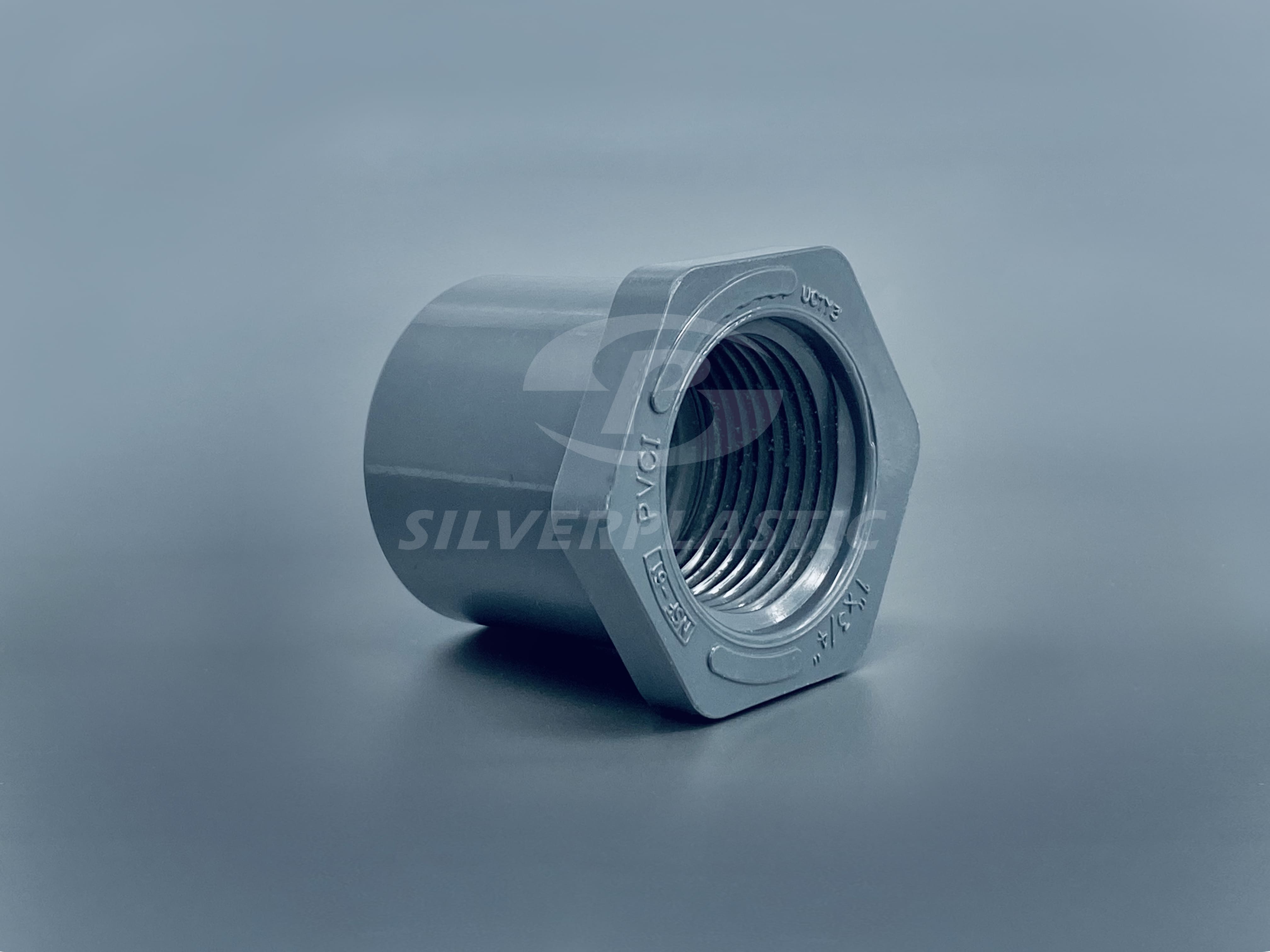 Reducción para tubo de PVC ø 100/80 mm burdeos